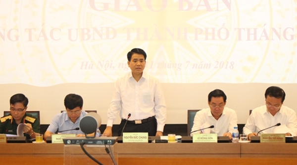 Chủ tịch UBND TP. Hà Nội: Bảo đảm an toàn, chăm lo cuộc sống người dân vùng lũ