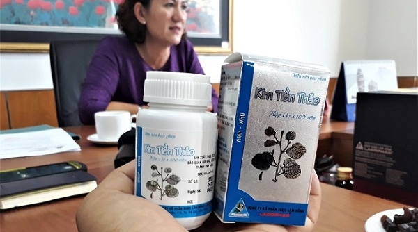 Tạm thu hồi lô thuốc Kim Tiền Thảo của Công ty dược Lâm Đồng