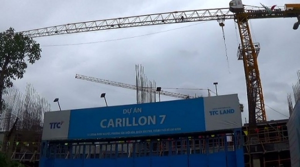 TP. HCM: Dự án Carillon 7 bị “tố” làm nứt nhà dân