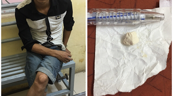 Hà Nội: Cảnh sát 141 bắt giữ đối tượng tàng trữ trái phép chất ma tuý