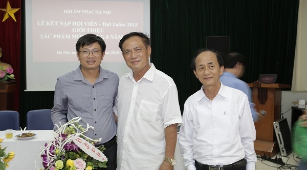 Hội âm nhạc Hà Nội kết nạp hội viên mới