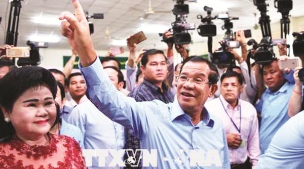 Đảng Nhân dân Campuchia đã chiến thắng tuyệt đối trong cuộc bầu cử Quốc hội khóa VI