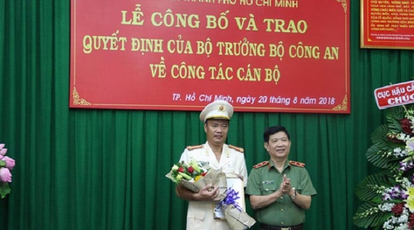 Đại tá Cao Đăng Hưng được bổ nhiệm làm Phó Giám đốc Công an TP HCM