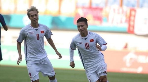Nhẹ nhàng vượt qua Nhật Bản, U23 Việt Nam toàn thắng vòng bảng ASIAD 2018