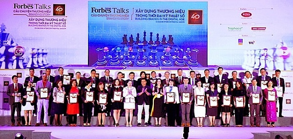 Tạp chí Forbes vinh danh 40 Thương hiệu giá trị nhất Việt Nam năm 2018