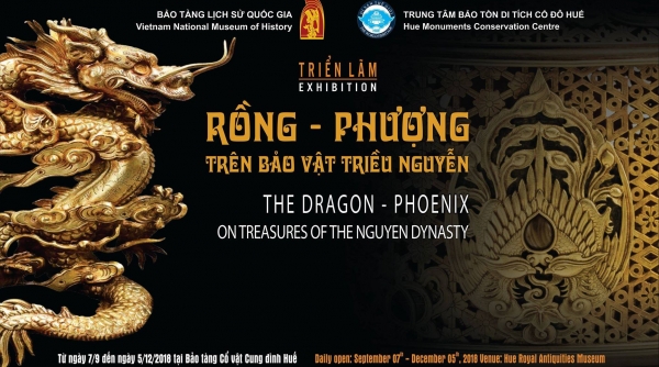 Thừa Thiên Huế: Triển lãm “Rồng - Phượng trên bảo vật triều Nguyễn”