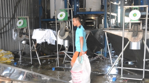 BQL An toàn thực phẩm TP Đà Nẵng: Phát hiện cơ sở sản xuất đá viên không đảm bảo vệ sinh