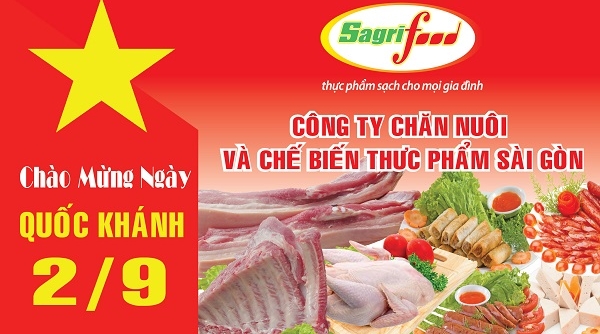 Sagrifood cung cấp thực phẩm sạch cho gia đình Việt