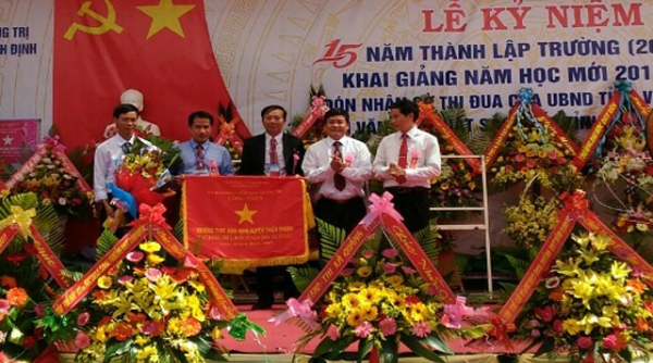 Trường THPT Vĩnh Định: 15 năm gieo hạt trên vùng đất hiếu học