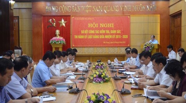Bắc Giang: Tăng cường kiểm tra giám sát, thi hành kỷ luật nghiêm minh