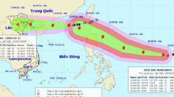 Quảng Ninh: Cấm biển do ảnh hưởng của bão số 5