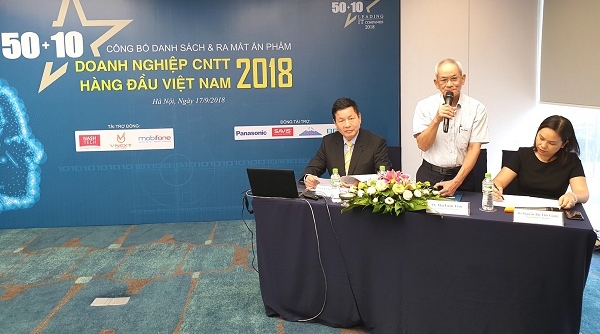 Vinasa: Công bố 50 doanh nghiệp CNTT hàng đầu Việt Nam năm 2018