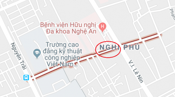 Nghệ An: Mở lại đường Hồ Tông Thốc sau 2 năm bị đóng để xây bệnh viện