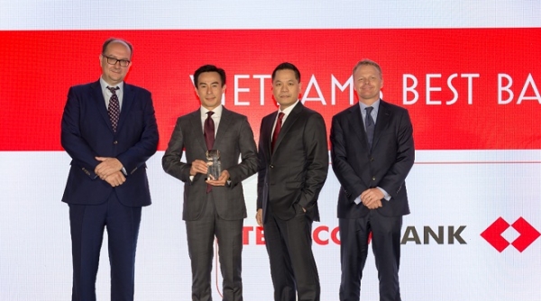 Techcombank được Euromoney vinh danh “Ngân hàng tốt nhất Việt Nam 2018”
