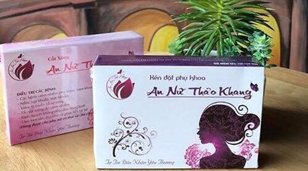 Hà Nội: Cấm buôn bán mỹ phẩm An Nữ Thảo Khang và Vĩnh Xuân Hồng