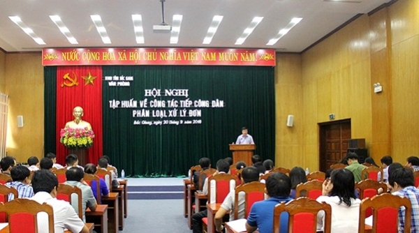 Bắc Giang: Nâng cao hiệu quả công tác tiếp dân, giải quyết khiếu nại tố cáo