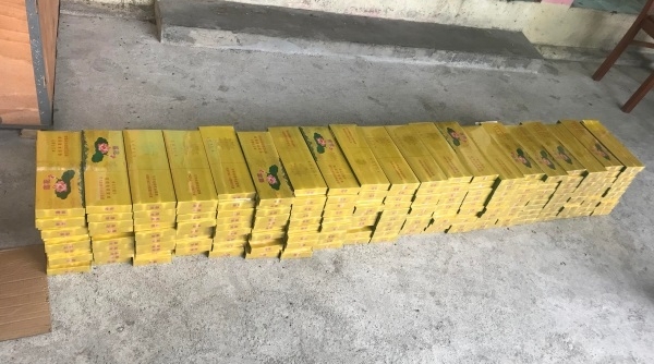 Quảng Nam: Bắt giữ xe khách vận chuyển hàng nghìn bao thuốc lá lậu