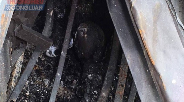 Hà Nội: Xác định nguyên nhân ban đầu 2 nạn nhân tử vong tại đám cháy ở Đê La Thành