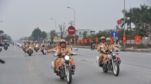 Đảm bảo ANTT, TTATGT phục vụ Lễ Quốc tang Chủ tịch nước Trần Đại Quang