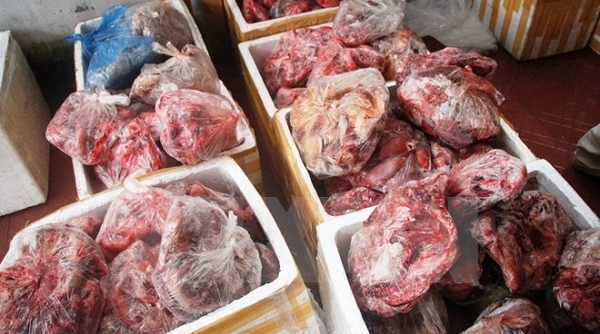 Quảng Trị: Bắt giữ 200 kg nội tạng trên xe khách