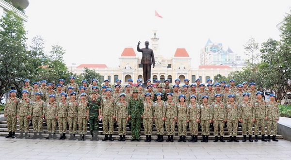 Ngày 1/10, Lực lượng gìn giữ hòa bình Việt Nam sẽ đến Nam Sudan