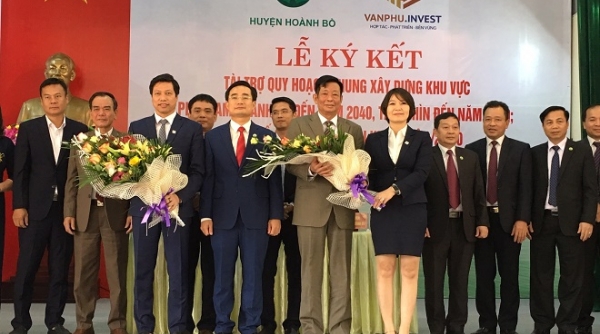 Công ty CP Đầu tư Văn Phú – Invest tài trợ Quy hoạch chung xây dựng khu vực phía Nam Hoành Bồ (Quảng Ninh)
