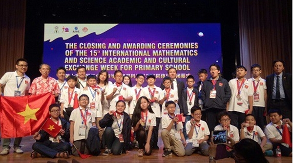 23/23 thí sinh của đoàn Việt Nam tham dự IMSO 2018 đều đạt giải