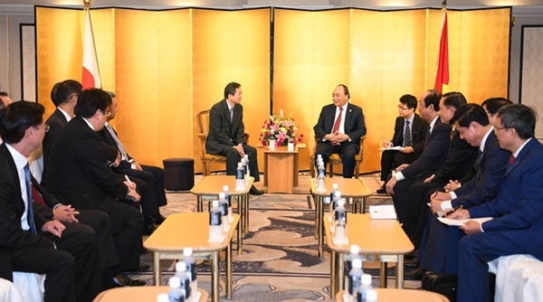 Thủ tướng Nguyễn Xuân Phúc tiếp các doanh nghiệp Nhật Bản