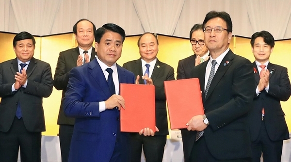 Hà Nội ký kết 3 bản ghi nhớ hợp tác trị giá 1 tỷ USD với doanh nghiệp Nhật Bản