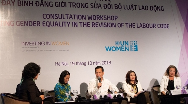 Hà Nội: Hội thảo tham vấn về thúc đẩy bình đẳng giới trong sửa đổi Bộ luật Lao động