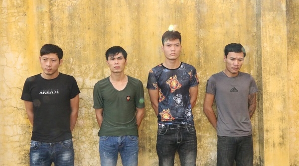 Bắc Giang: Bắt giữ 4 đối tượng trộm cắp tài sản
