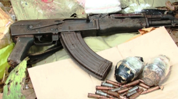 Nghệ An: Cảnh sát "đấu súng" trấn áp nhóm buôn ma túy trang bị súng AK