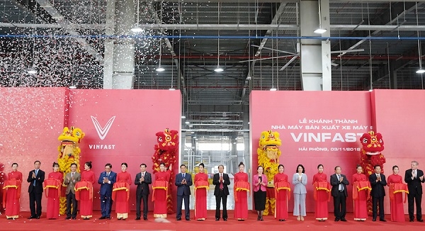 Hải Phòng: Vinfast khánh thành nhà máy sản xuất và ra mắt mẫu xe máy điện thông minh