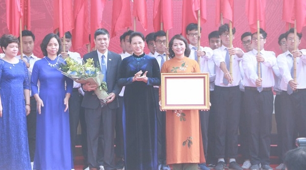 Chủ tịch Quốc hội tham dự Lễ kỉ niệm 110 năm thành lập Trường THPT Chu Văn An