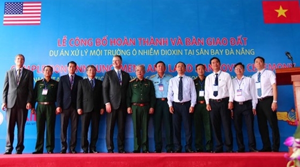 Hoàn tất Dự án xử lý môi trường ô nhiễm dioxin tại sân bay Đà Nẵng