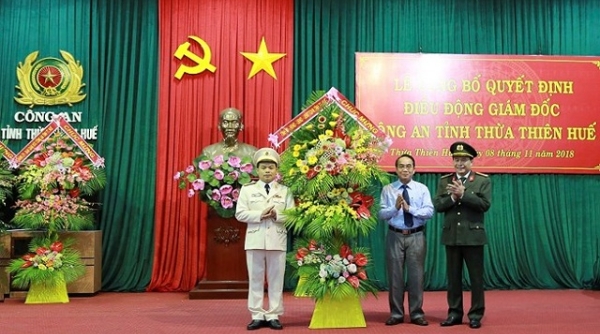 Thừa Thiên - Huế có tân Giám đốc công an tỉnh