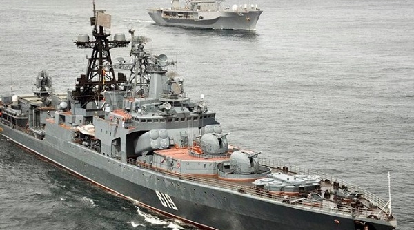 Nga và Nhật Bản bắt đầu tập trận hải quân chung tại Vịnh Aden