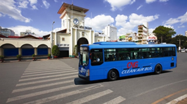 TP. HCM khuyến khích đầu tư xe buýt chạy bằng nhiên liệu sạch