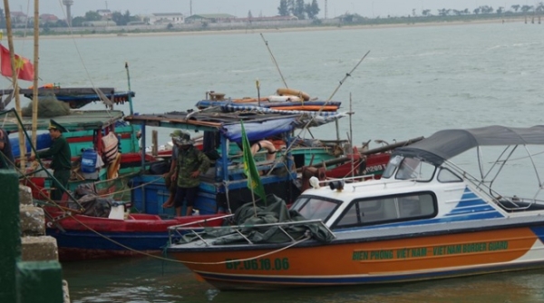 Nghệ An: Phát hiện, bắt giữ 4 phương tiện đánh bắt hải sản trái phép
