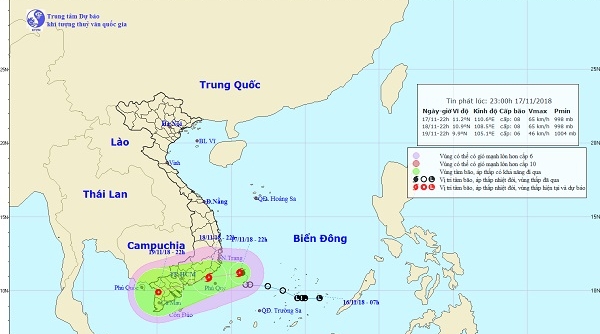 Sẵn sàng ứng phó với cơn bão số 8 (Bão Toraji) trên Biển Đông