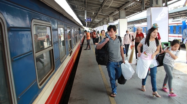 Đường sắt sẽ tăng cường 14.500 chỗ ngồi phục vụ dịp Tết Dương lịch 2019