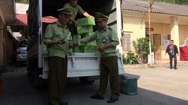 Lạng Sơn: Thu giữ 1.200 hộp kẹo cao su nhãn hiệu Dreamstar nhập lậu