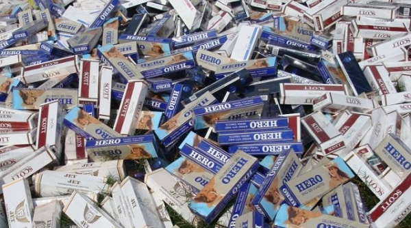 Ninh Thuận: Bắt 19.000 bao thuốc lá ngoại nhập lậu