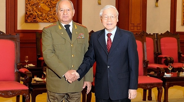 Tổng Bí thư, Chủ tịch nước Nguyễn Phú Trọng tiếp Bộ trưởng Các lực lượng vũ trang Cuba
