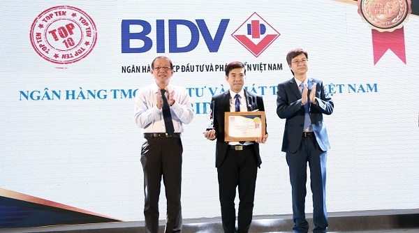 BIDV SmartBanking - Sản phẩm ngân hàng số được vinh danh tại “Tin & Dùng Việt Nam 2018”
