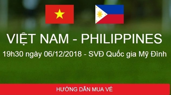 VFF: 85% vé trận Việt Nam vs Philippines đã được bán trên mạng