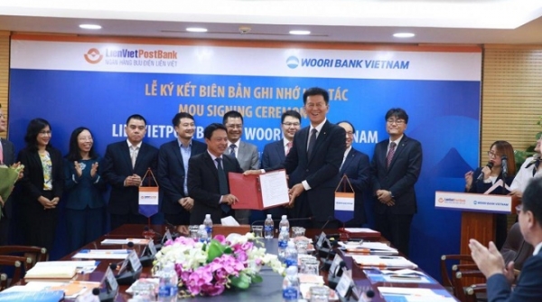 LienVietPostBank hợp tác cùng Woori Bank Việt Nam cung cấp nhiều dịch vụ trên Ví Việt