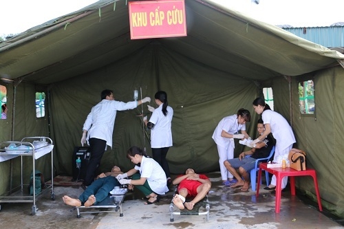Hà Nội: Ngành Y tế triển khai ứng phó sự cố thiên tai và tìm kiếm cứu nạn
