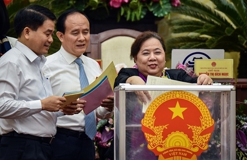 Kết quả lấy phiếu tín nhiệm 36 chức danh do HĐND TP. Hà Nội bầu