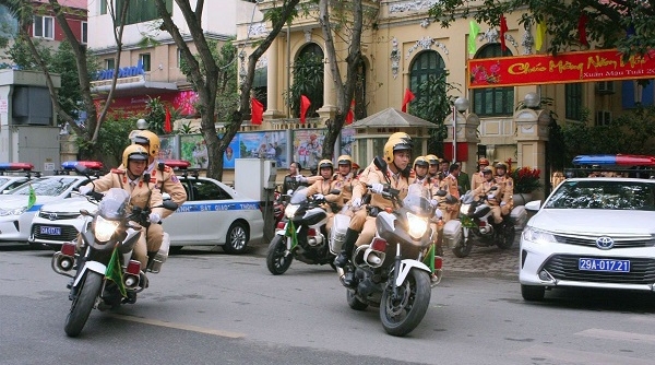 Hà Nội: Tổ chức Lễ phát động ra quân Năm ATGT 2019 và đợt cao điểm bảo đảm TTATGT Tết 2019